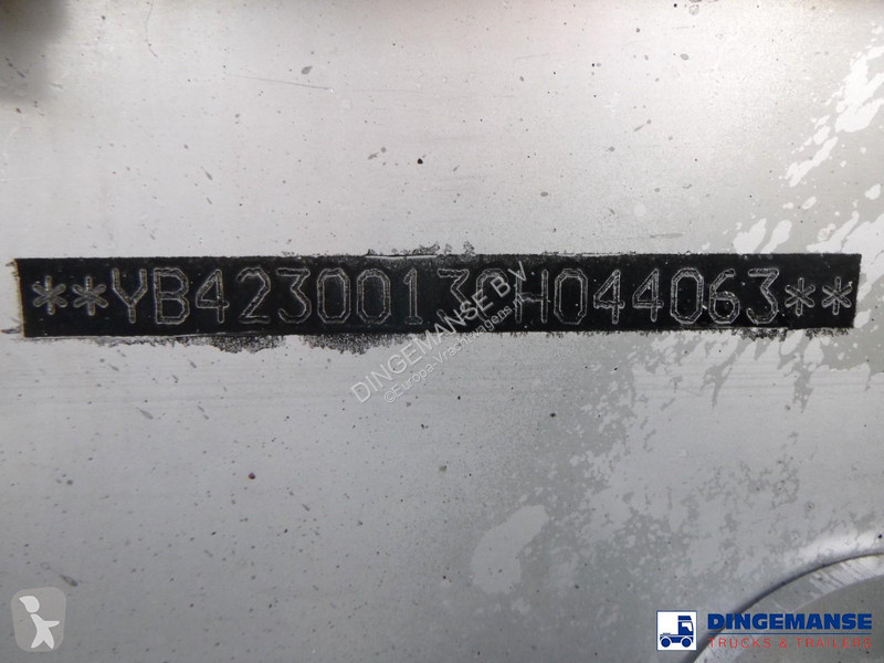 نصف مقطورة Burg Chemical tank inox L4BH 30 m3 /...
