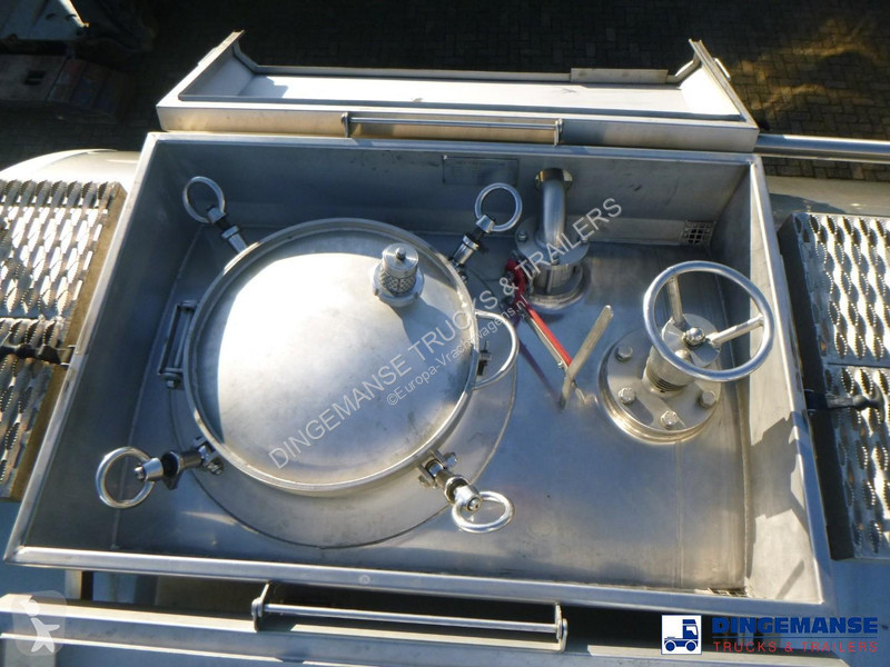 نصف مقطورة Burg Food / chemical tank inox L4BH...