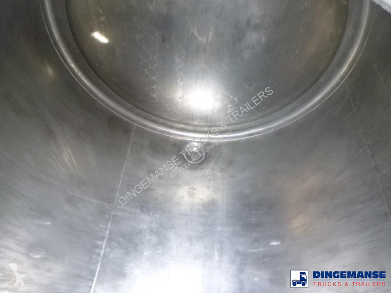 نصف مقطورة Burg Chemical tank inox L4BH 32.5 m3...