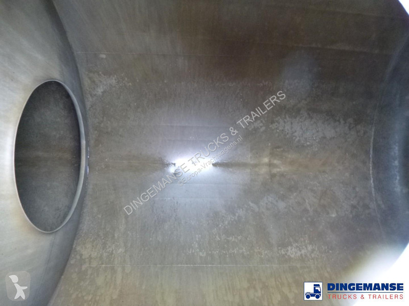 نصف مقطورة Magyar Chemical tank inox L4BH 33 m3...