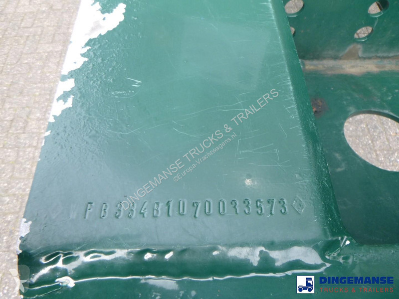 نصف مقطورة Feldbinder Powder tank alu 60 m3...