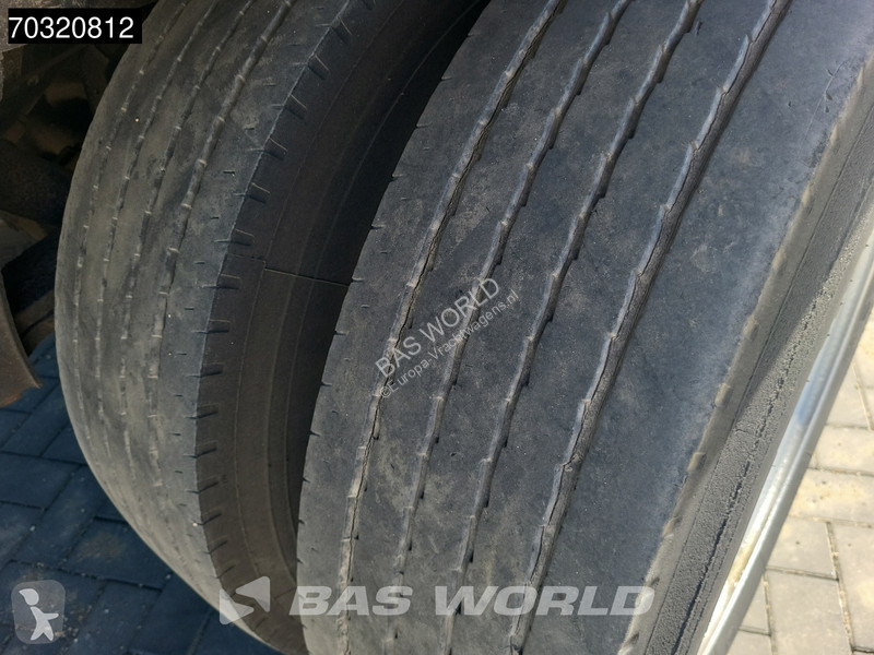 نصف مقطورة Groenewegen DRO-12-20B 2 axles Lift...