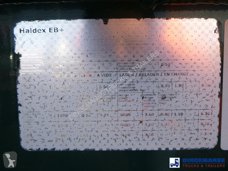 Feldbinder Powder tank alu 60 m3 (tipping)...