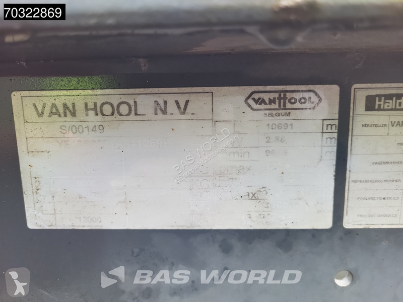 نصف مقطورة Van Hool S/00149 Lift Axle Multi'45ft