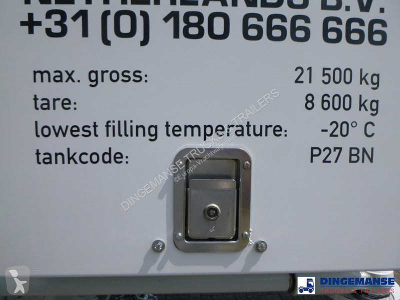 نصف مقطورة Gofa Gas tank steel 30 m3 / 1 comp +...