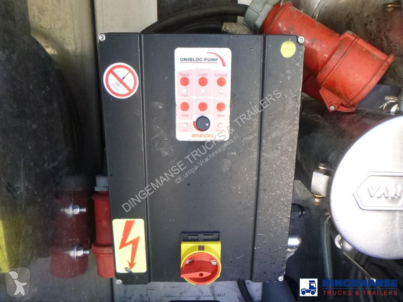 نصف مقطورة Van Hool Food tank inox 28.5 m3 / 3...