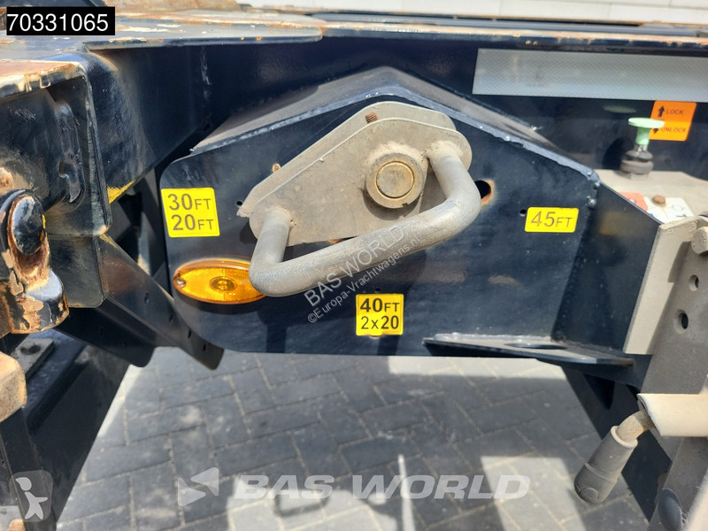 نصف مقطورة Renders 3AFCST08 Multi 45ft Lift Axle