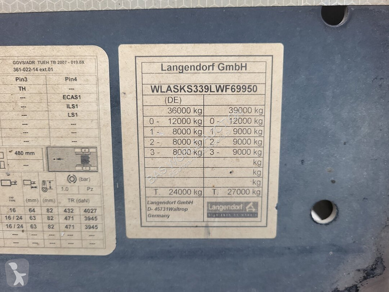 Semirremolque Langendorf SKS-HS 24/30