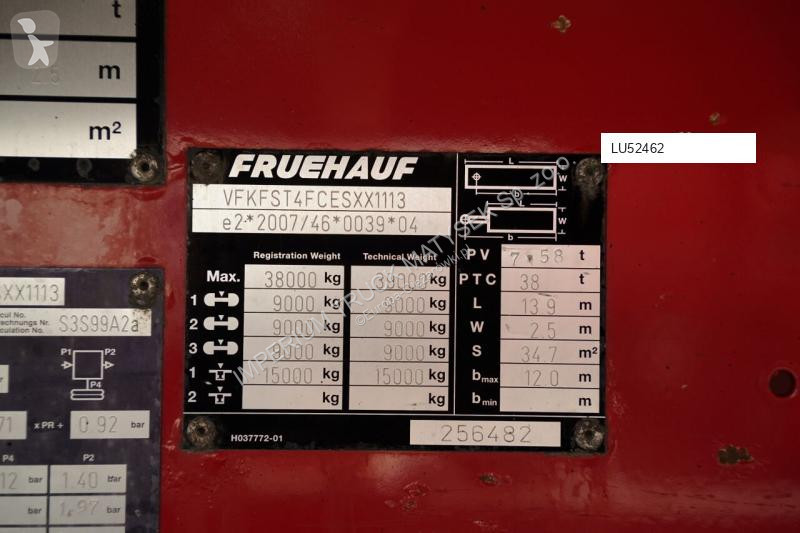 Полуприцеп Fruehauf / FIRANKA / PALECIARA /...