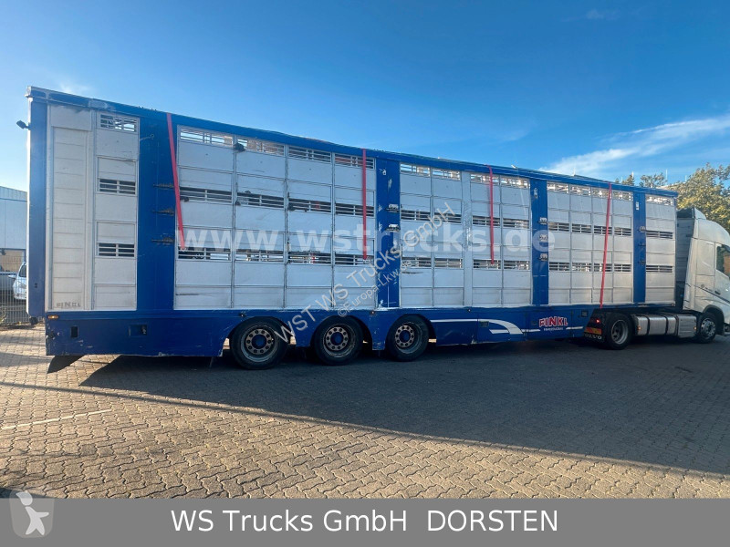 Semitrailer  Finkl  3 Stock Hubdach Typ 2...