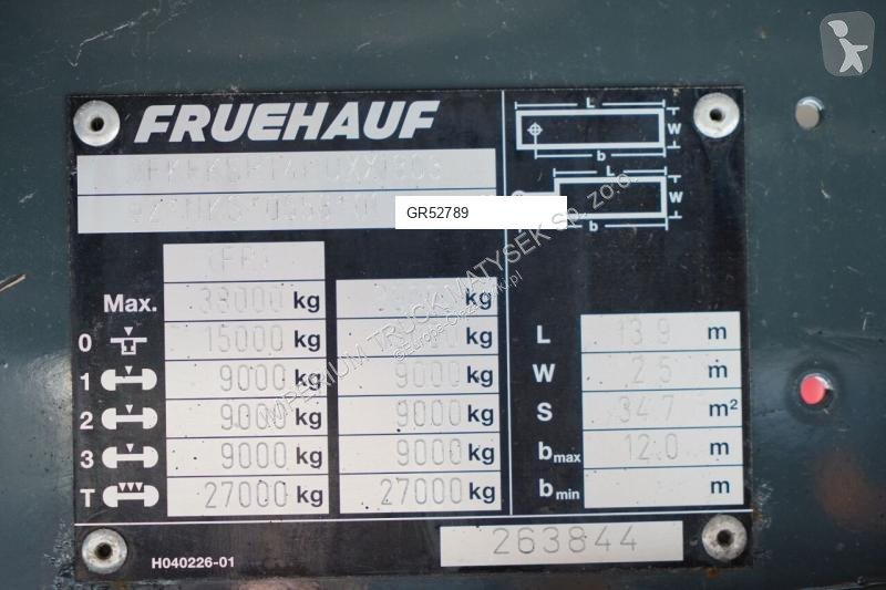 Félpótkocsi Fruehauf