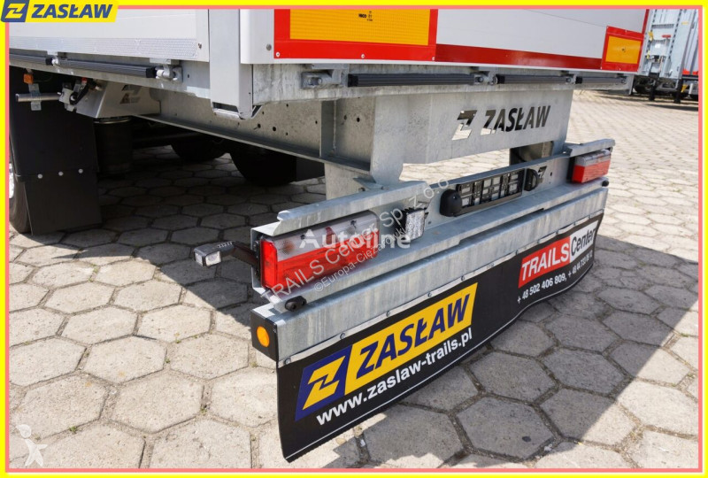 نصف مقطورة Zasław ALU sides 800 mm. HEAVY...