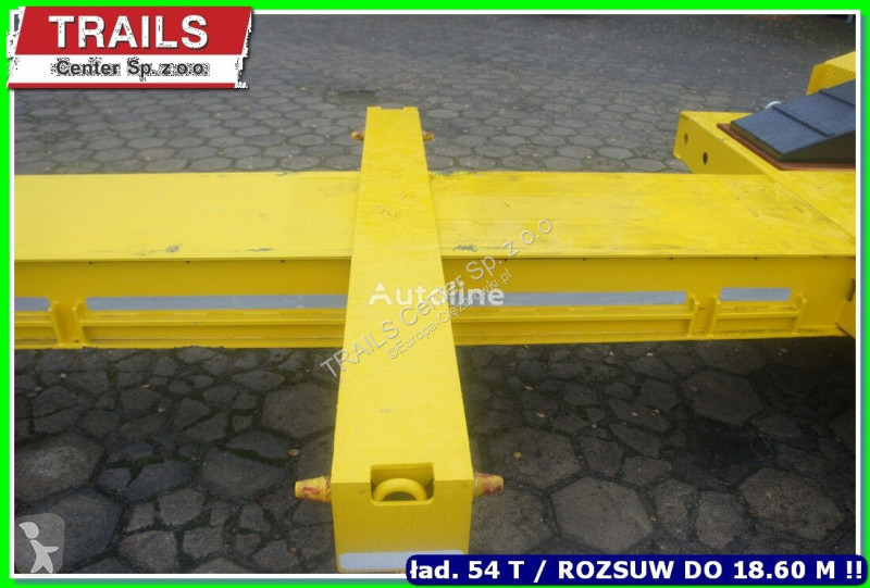 Semirimorchio Mega 4 axle low floor 18.600 m....