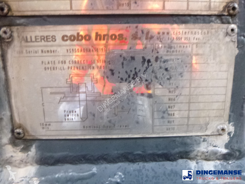 Semi reboque Cobo Fuel tank alu 43.3 m3 / 1...