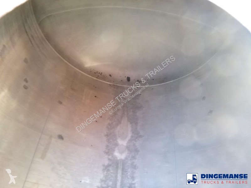 Félpótkocsi Magyar Chemical tank inox L4BH 33.3...