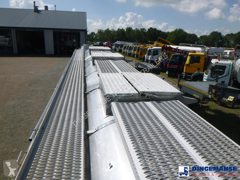 نصف مقطورة Van Hool Food tank inox 28.5 m3 / 3...