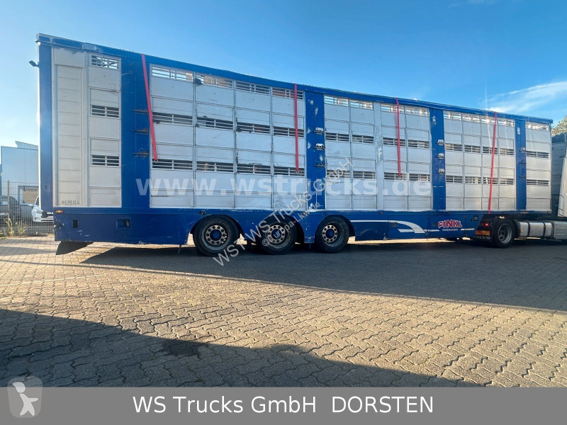 Semitrailer  Finkl  3 Stock Hubdach Typ 2...