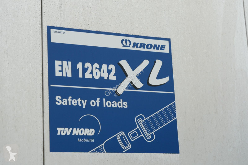 Semirremolque Krone SZK 18/ LBW 2500 kg / TEXIL...