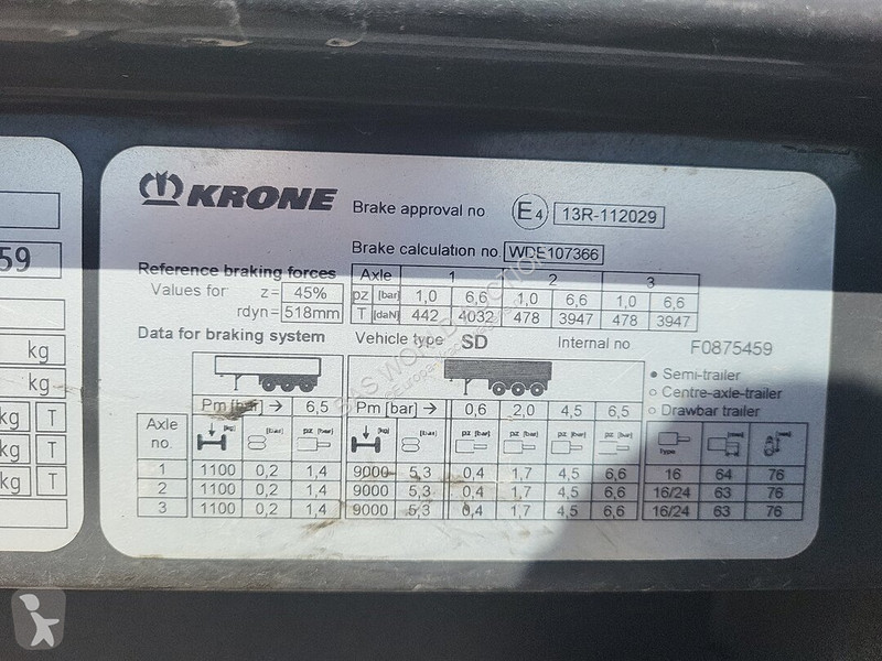 Semirremolque Krone