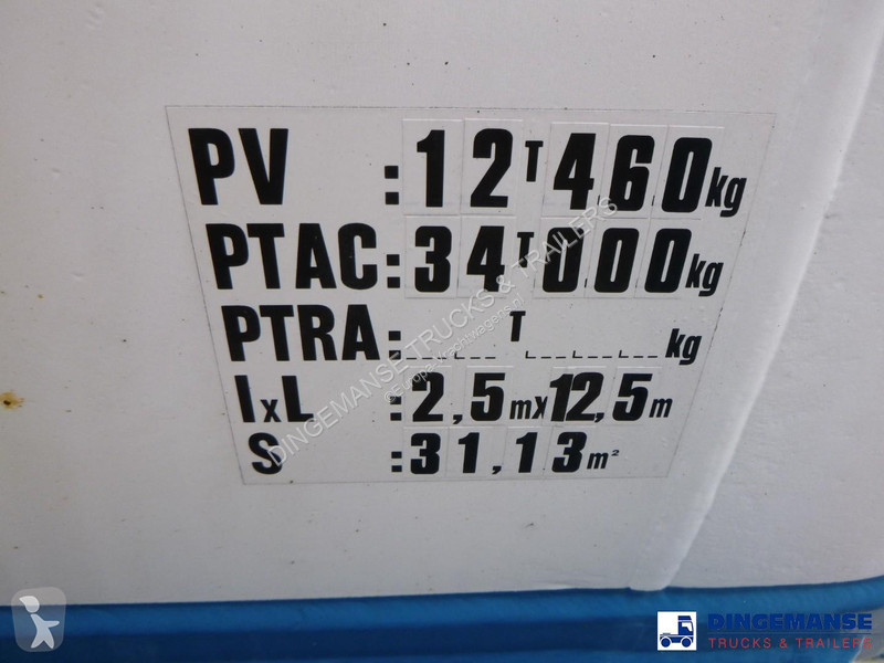 Oplegger Robine Gas tank steel 49.5 m3 / 1 comp...