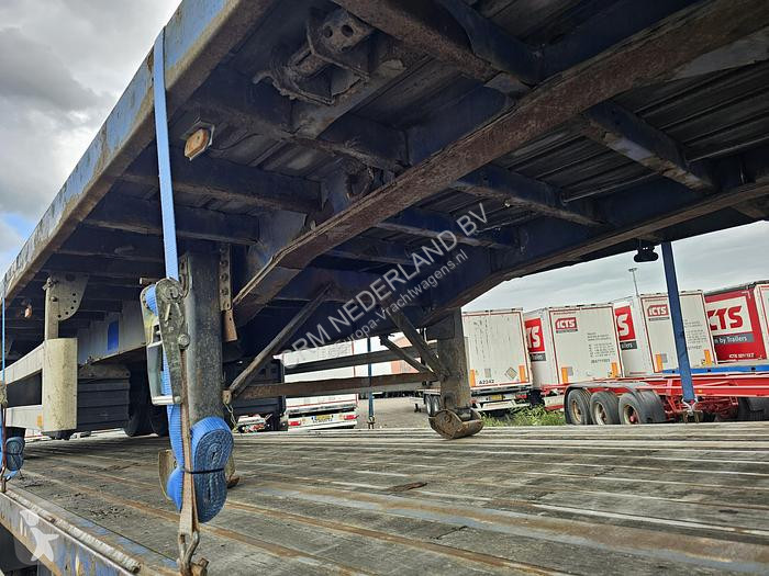 Semiremorca Pacton 3 AXLE FLATBED TRAILER BPW DRUM