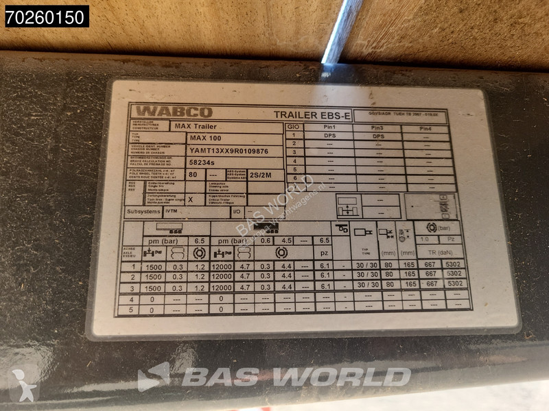 Semiremorca Faymonville MAX100-N-3A-9.30-RM 3...