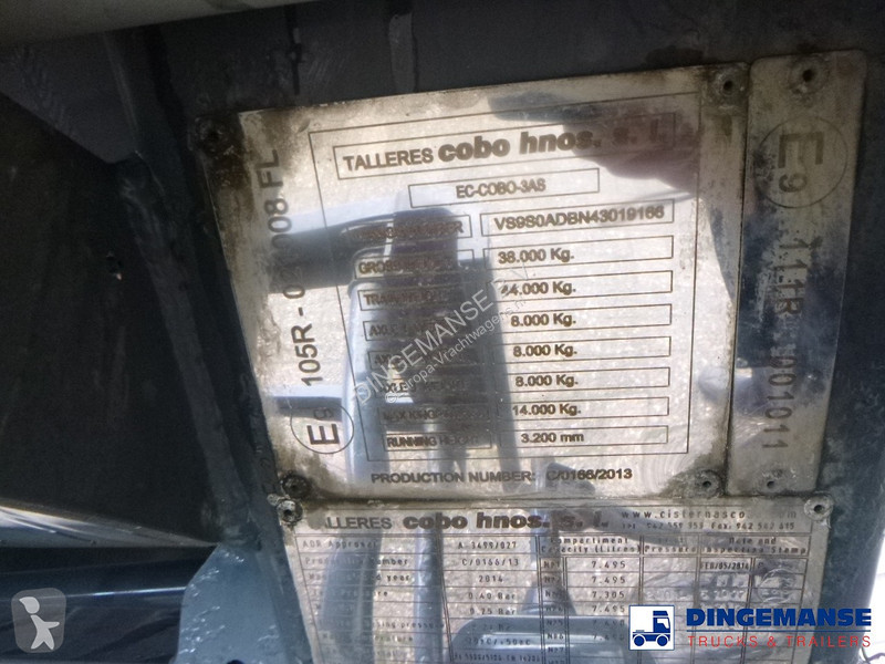 Semiremorca Cobo Fuel tank alu 44.7 m3 / 6 comp