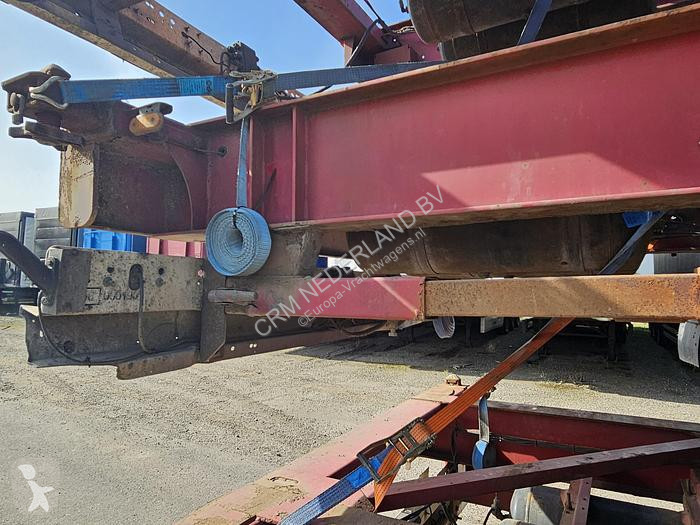 Sættevogn  40/45 ft container chassis bpw drum...