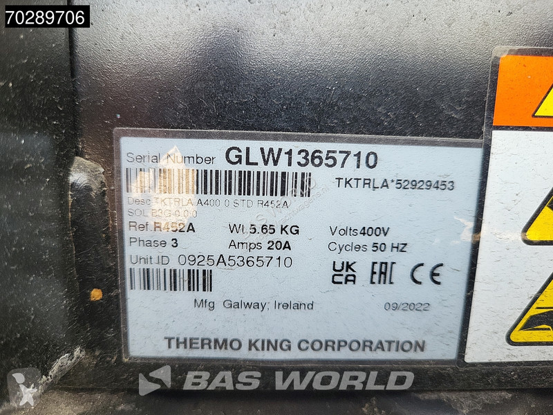 Semitrailer Chereau Thermoking SLXe 300 3 axles...