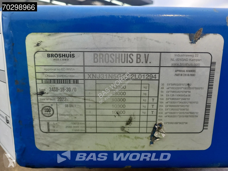 Maskinbæreren Broshuis 3ASD-18-30/0 Lift +...