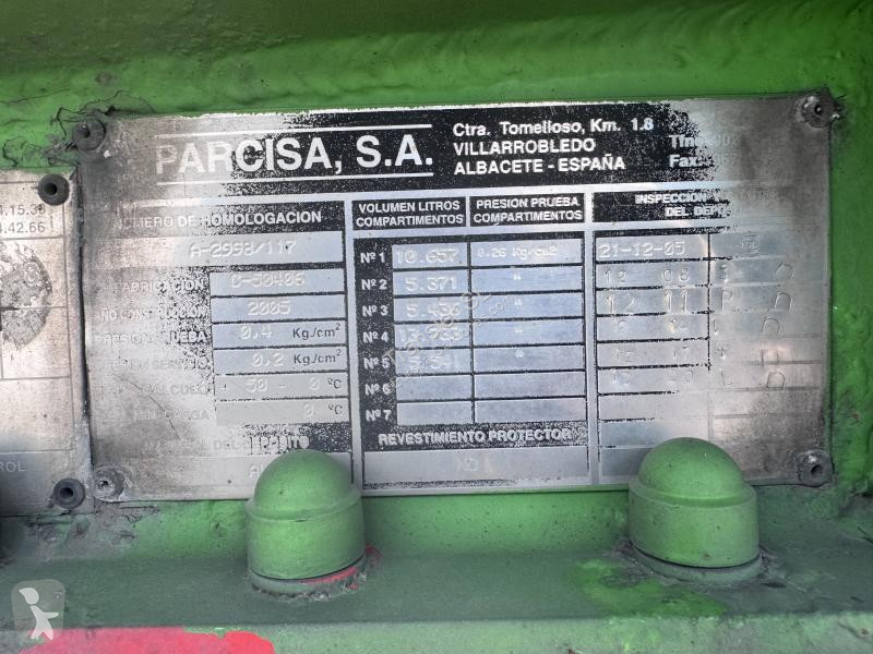 نصف مقطورة Parcisa  CA-3EA
