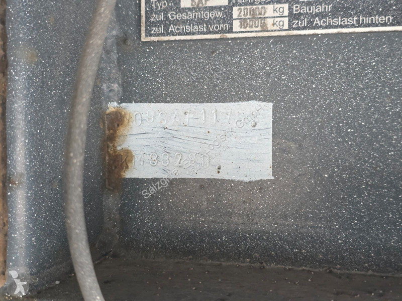 Semi remorque  Mildner SAP / 1 Achs