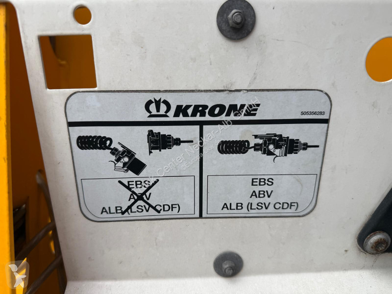 نصف مقطورة Krone   3 Achs MEGA Staplerhalterung...