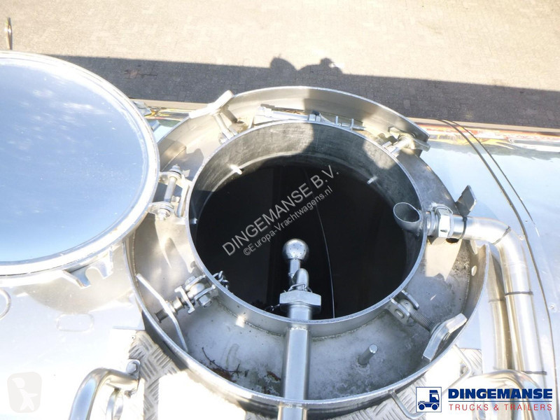 نصف مقطورة Feldbinder Food tank inox 30 m3 / 1...