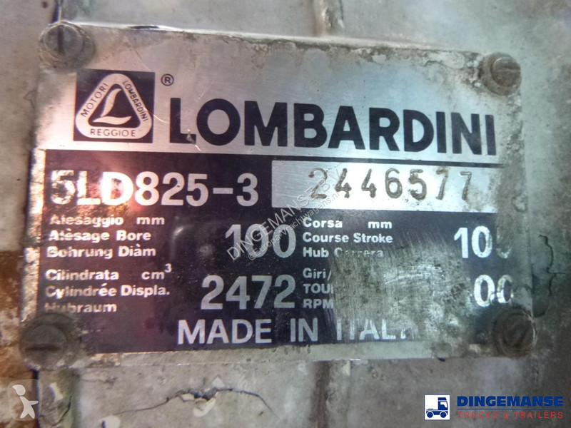 نصف مقطورة Feldbinder Powder tank alu 40 m3 / 1...