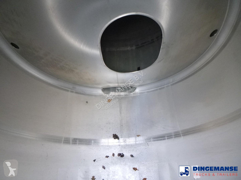 Semi remorque Feldbinder Chemical tank inox...