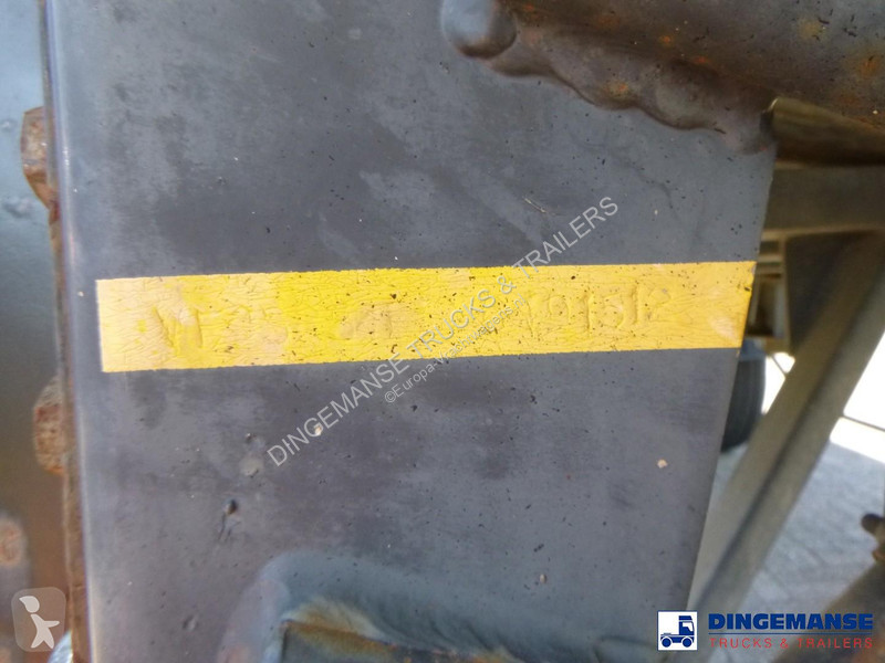 نصف مقطورة Magyar Chemical tank inox L4BH 32.5...