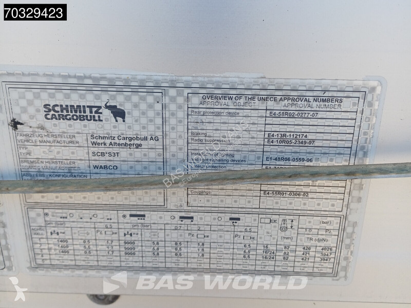 نصف مقطورة Schmitz Cargobull SCB*S3T Huckepack...