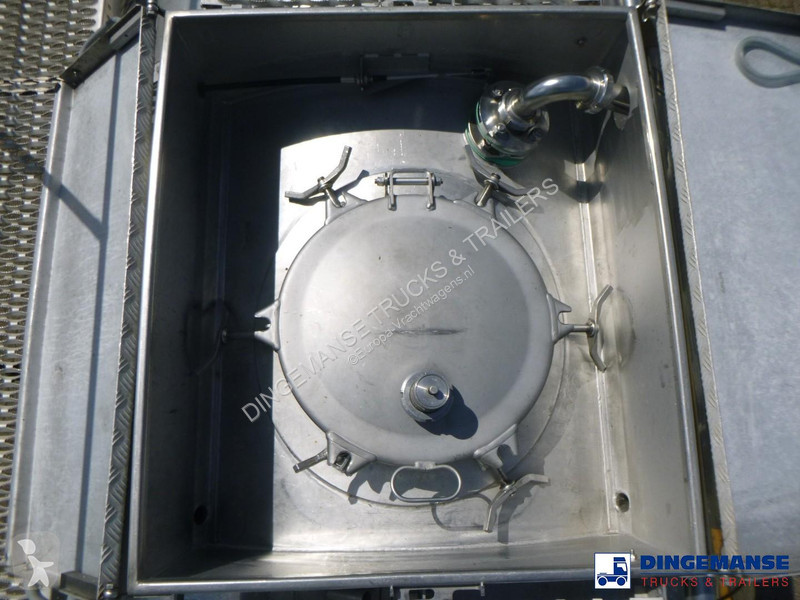 نصف مقطورة Van Hool Food tank inox 28.5 m3 / 3...