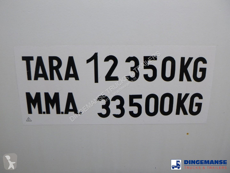 Oplegger  Gas tank steel 46.9 m3 / 1 comp + pump