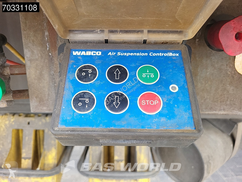 نصف مقطورة Knapen K600 Side Doors 10MM Lift Axle