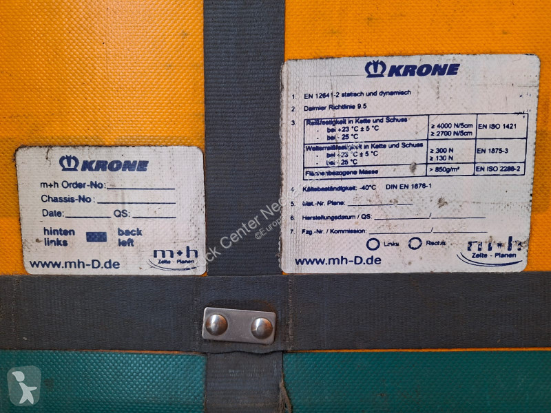 نصف مقطورة Krone   3 Achs MEGA Staplerhalterung...