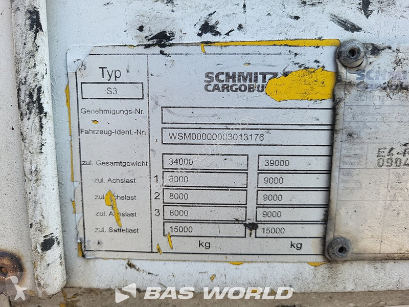 Návěs Schmitz Cargobull S3