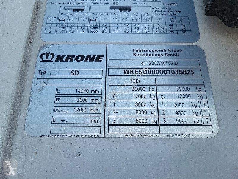 Semiremorca Krone