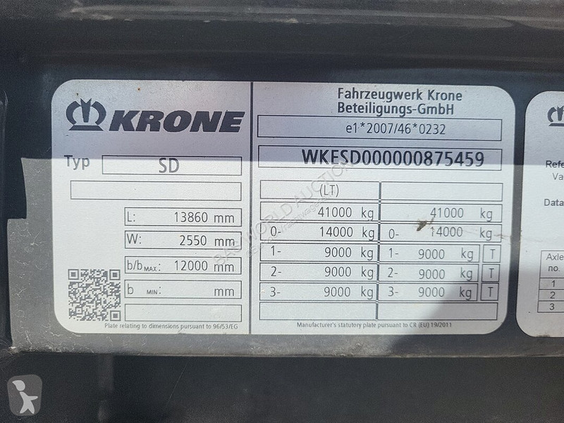 Semirremolque Krone