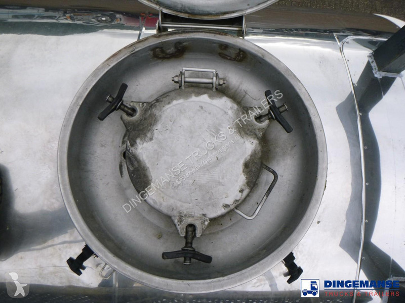 Oplegger Maisonneuve Chemical tank inox 34.6 m3...