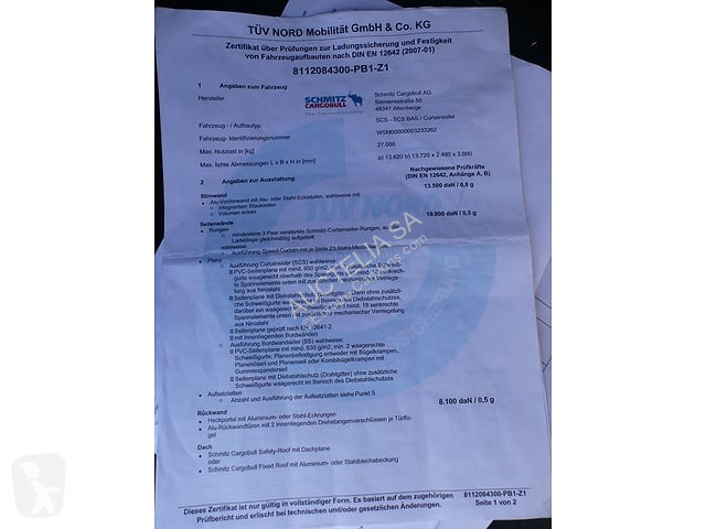 Oplegger Schmitz Cargobull SCB S3T