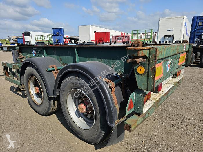 Oplegger Flandria 2 AXLE 20 FT CHASSIS STEEL...