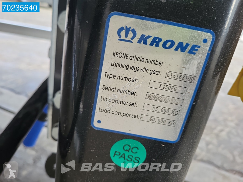 Semitrailer Knapen K100 3 axles NEW Directly...
