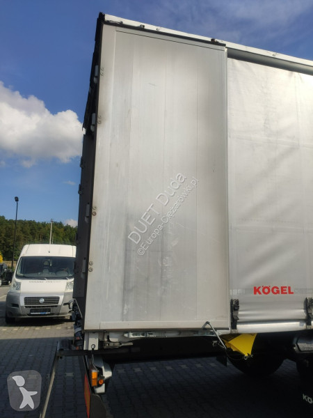 Semitrailer Kögel Coil mulda 3 Osie SAF Dach i...